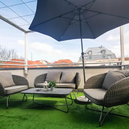 Apartamento Residenz Goethe Mit 2 Dachterrassen Leipzig