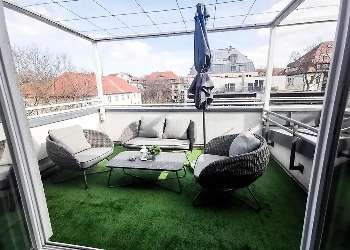 Residenz Goethe Mit 2 Dachterrassen Apartamento *