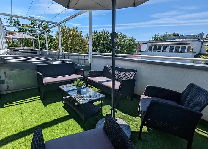 Residenz Goethe Mit 2 Dachterrassen Apartamento *